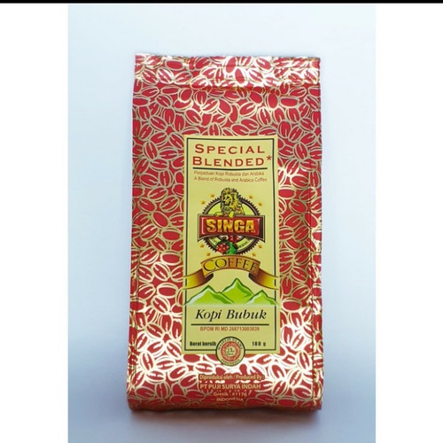 

Kopi Singa Spesial 60gr - 180gr