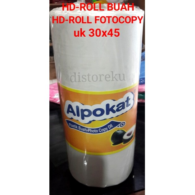 uk 30x45 HD ROLL Buah Sayur Fotocopy Plastik Foto kopi Merk Alpokat