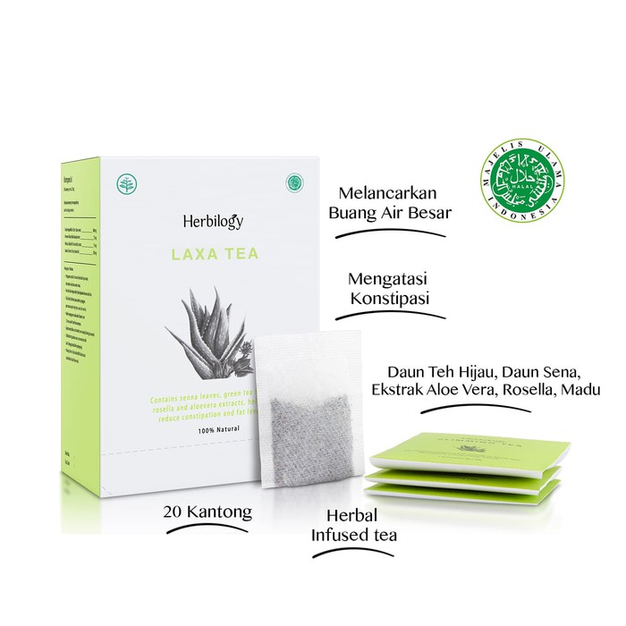 HERBILOGY - Laxa Tea 20 Teabags