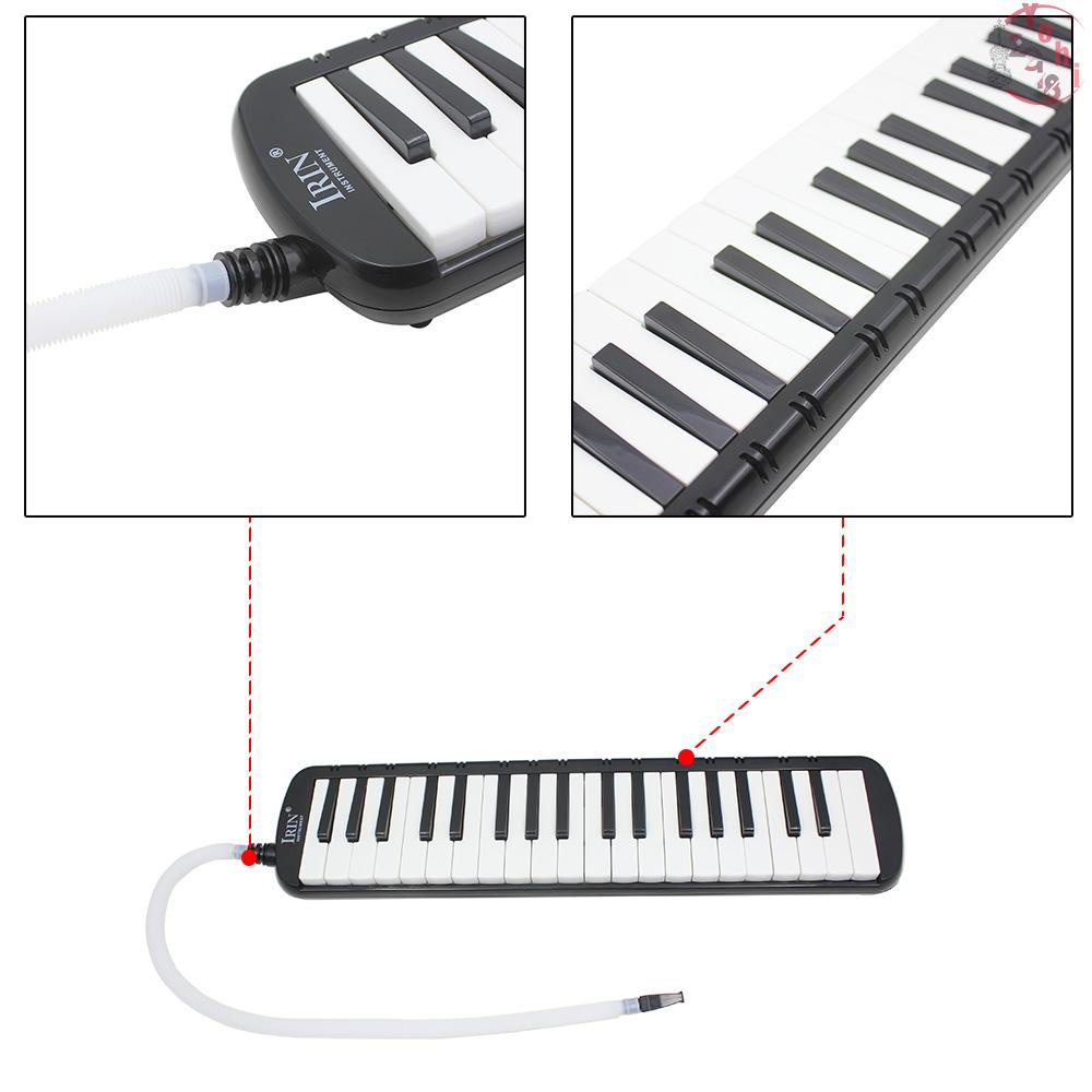 summina 37 Piano Keys Melodica Pianica Musical Instrument with Carrying Bag for Students Beginners 