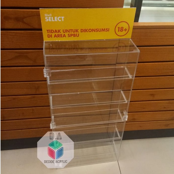Akrilik Lemari Rak Rokok Shopee Indonesia