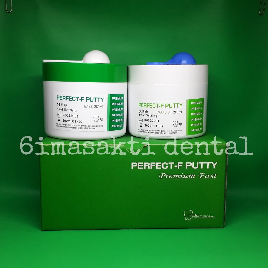 

DENTAL PUTTY DOUBLE IMPRESSION HDC KOREA