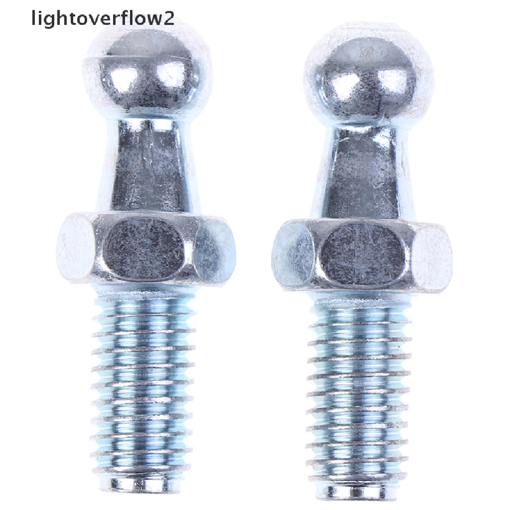 (lightoverflow2) 2pcs Pin Sambungan Kap Mesin Mobil M8 10mm GSF47