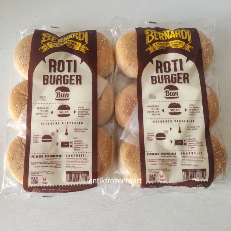 

Roti Burger Bernardi / Roti Wijen / Roti Hotdog / Roti Burger Mini