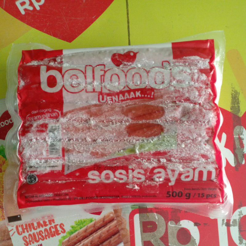 

Belfoods Sosis Ayam 500 gram / 15 pcs