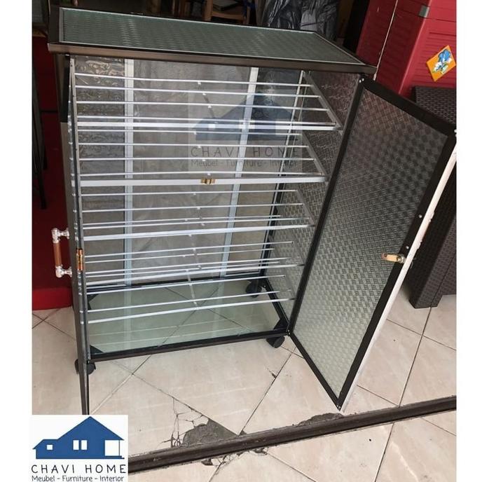 RAK SEPATU ALUMINIUM LEMARI SEPATU TEMPAT SEPATU SHOES RACK 5 SUSUN BESTSELLER1111