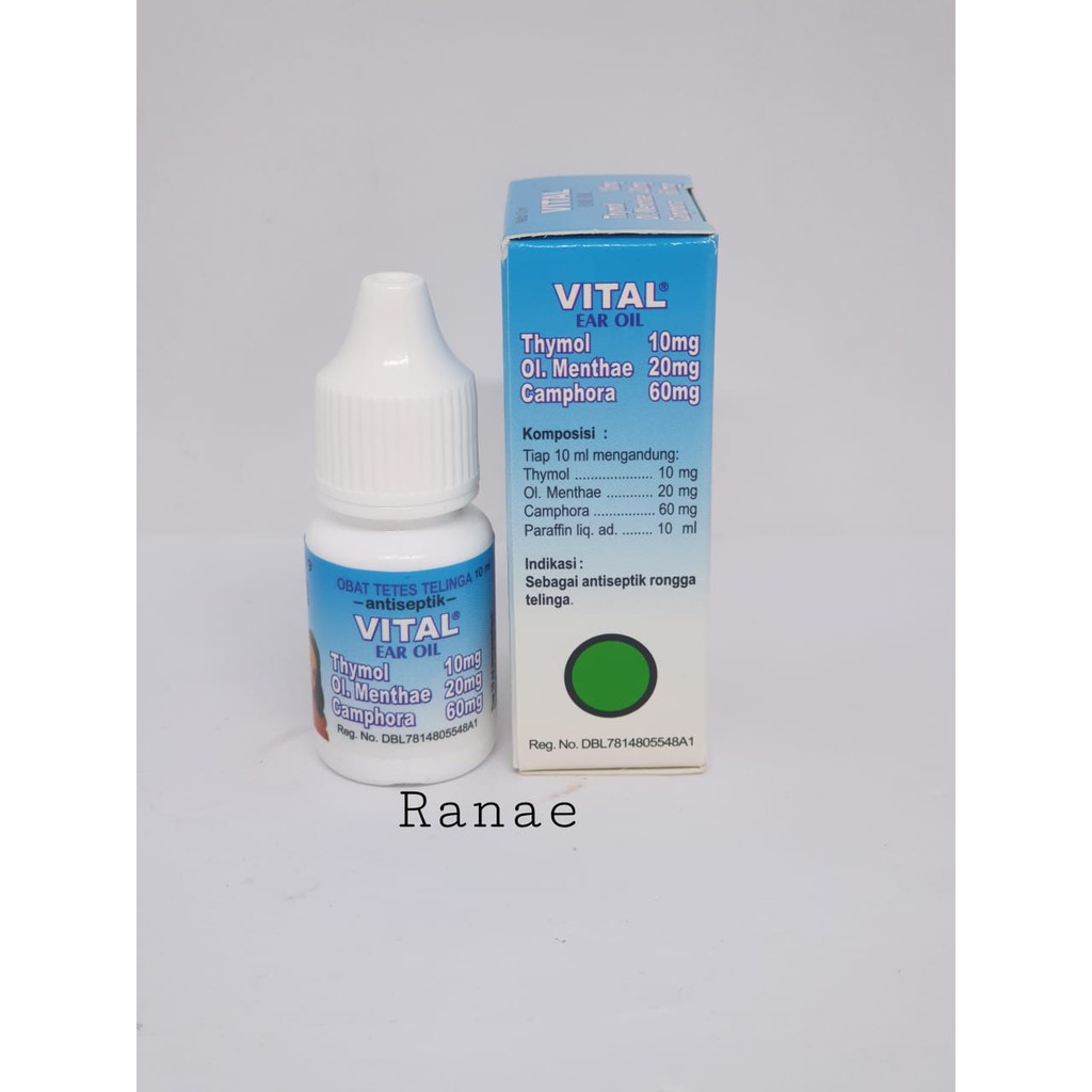 Vital Ear Oil - Obat Tetes Telinga