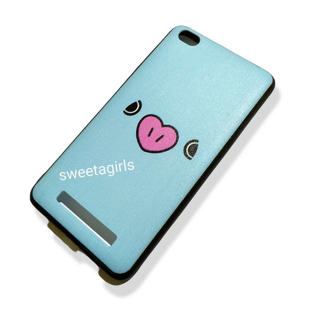 BT21 BTS - Casing Hp Lucu - untuk Xiaomi Redmi 4A - Case Fuze - sweetacase.id - Gemoy - GRATIS ONGKIR - Casing Imut Lucu - Karakter BT21/BTS - Korean hardcase - Case K-POP - Kesing - Aesthetic - Boneka - Jungkook - RJ - VAN - Chimmy - Cooky-Mang-Koya