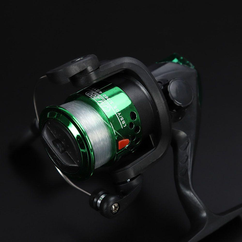 Lanfy Gulungan Pancing Diameter Besar 5.2: 1gear Ratio Spinning Reel Tackle Aksesoris Roda Pemutar