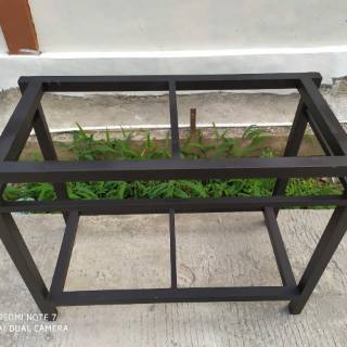  RAK  AQUARIUM  BESI HOLO  4x4 UKURAN 80x40cm Shopee Indonesia