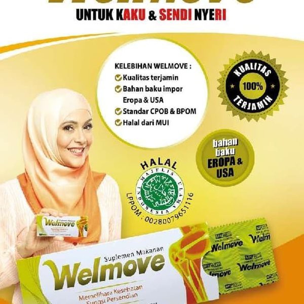 BPOM WELMOVE SUPLEMEN SENDI / WELMOVE SUPLEMEN MAKANAN / WELMOVE ULTRA / SYE