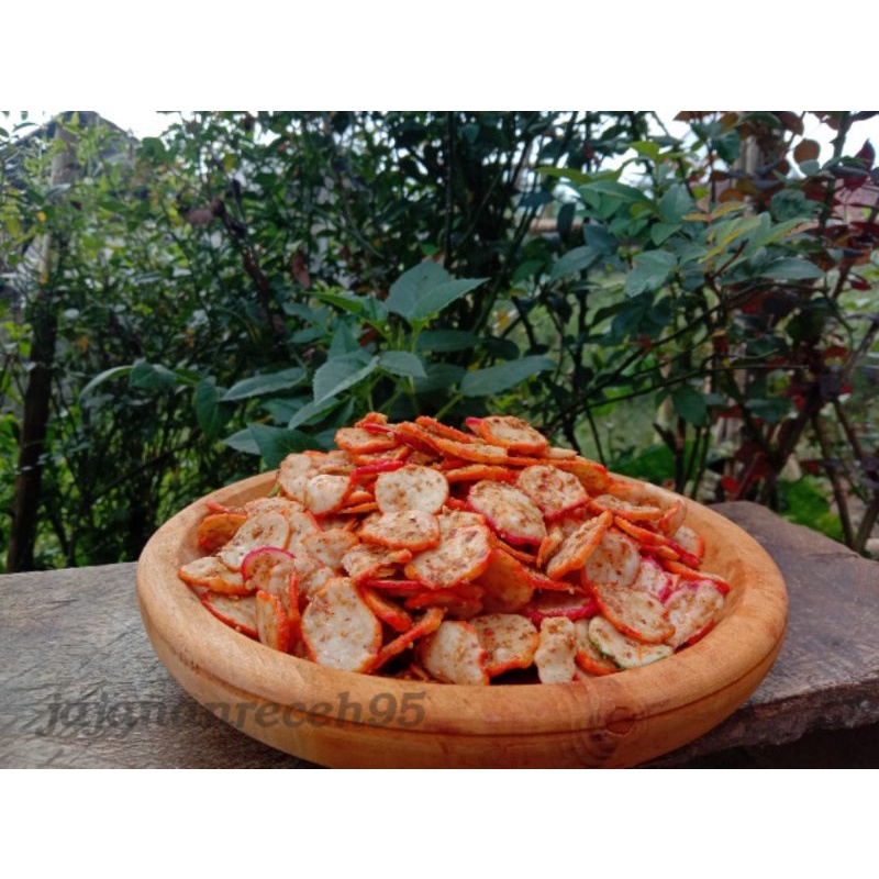 

Seblak kering BUMBU KACANG kerupuk kemplang harga receh