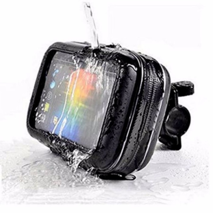 HOLDER HP GPS HANDPHONE WATERPROOF HONDA NEW PCX 150 160 CC