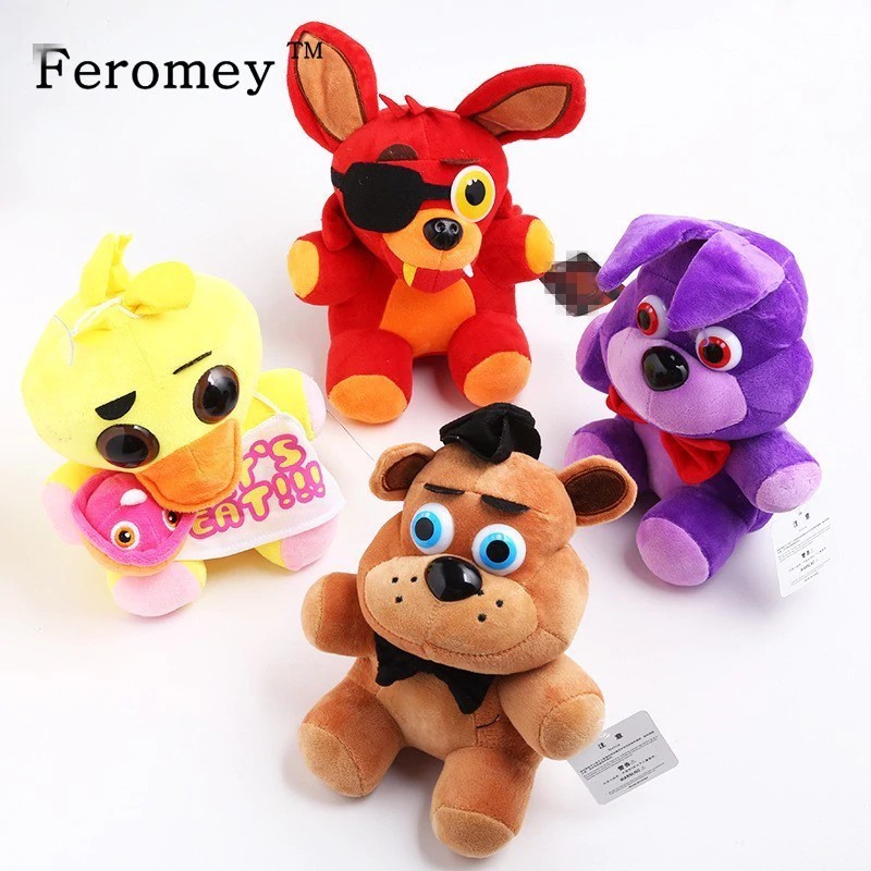 15/25cm Five Nights At Freddy's Plush Doll Toys Freddy Bear Foxy Bonnie Chica FNAF Stuffed Toys