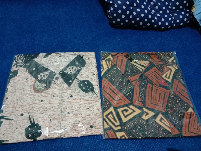 Diskon Bswart Batik Hrb026 Kenongo Hem Pendek Padi Pekalongan M L Xl Batik Pria Murah Modern Grosir