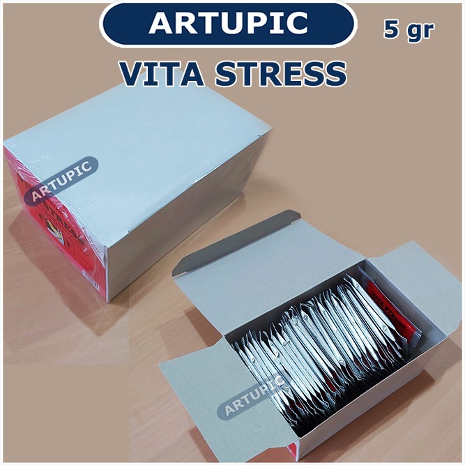 Vita Stress 5 gram Vitamin Elektrolit Multivitamin Ayam cegah vitastress burung bebek unggas