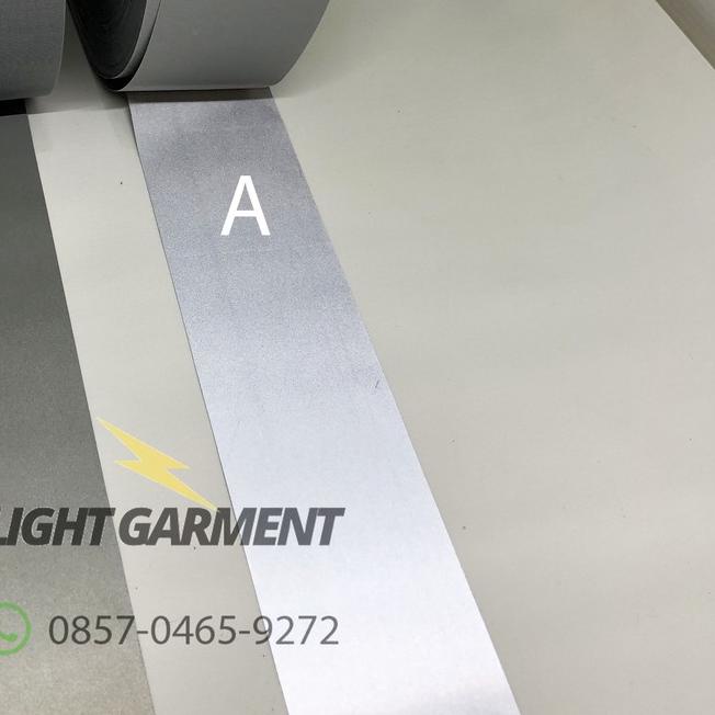 

♀ Scotchlite skotlet scotlight pita pemantul cahaya kain jahit B 2 cm per roll ♫