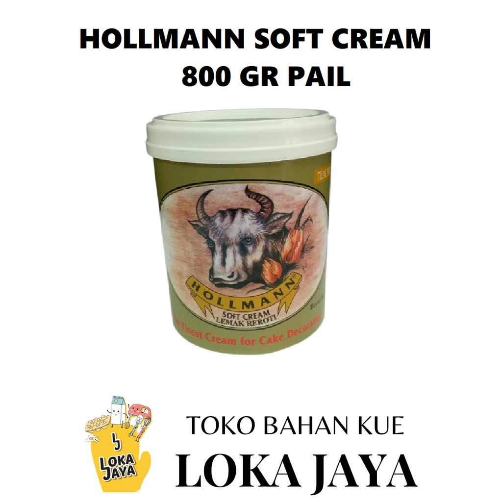 

HOLLMANN SOFT CREAM 800 GR PAIL
