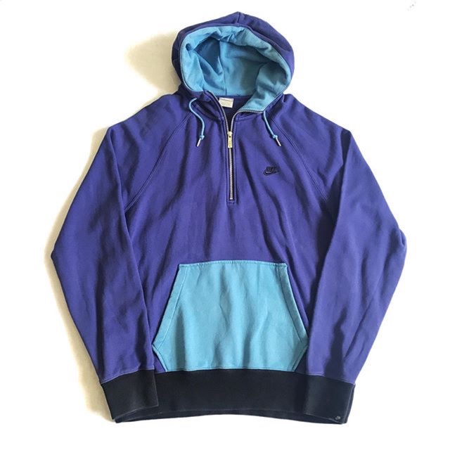 Rare 90s NIKE Half Zip Jumper Hoodie