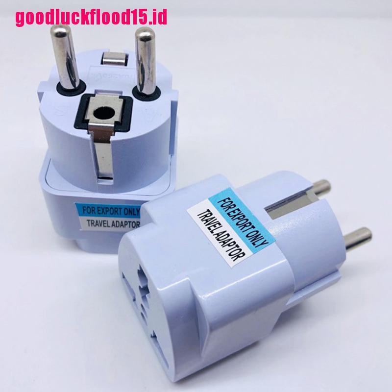 (LUCKID) Adapter Converter Plug EU / Jerman / Australia Universal