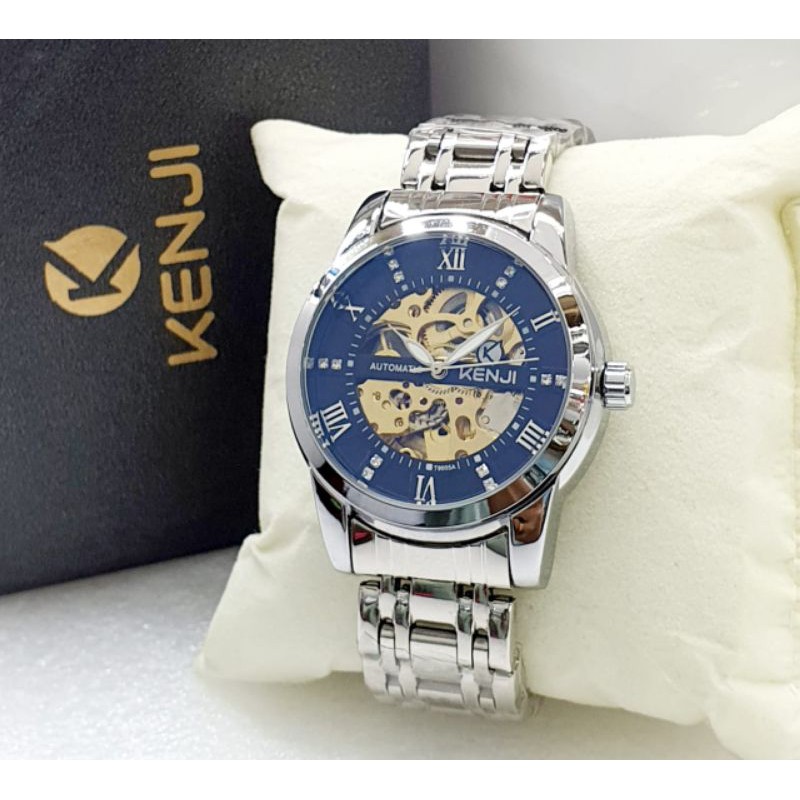 Jam Tangan Pria Kenji Original K-605R Automatic Mesin