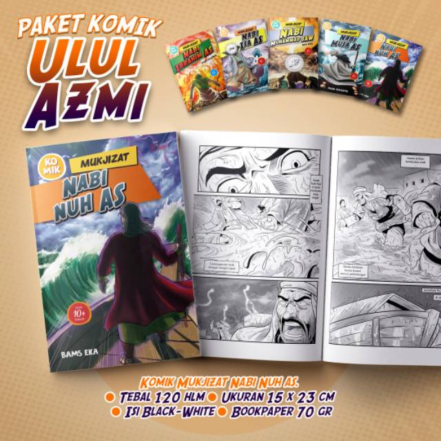 Buku Anak Paket Komik Ulul Azmi