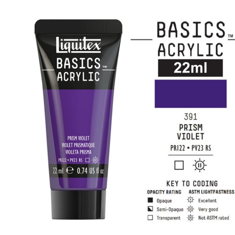 

LIQUITEX BASICS ACRYLIC 22 ML PRISM VIOLET