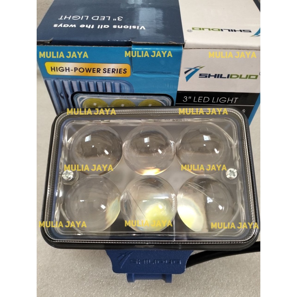 Lampu Sorot SD3360 Tembak LED 6 Mata 12 Volt-36 Volt ORIGINAL BY SHILIDUO