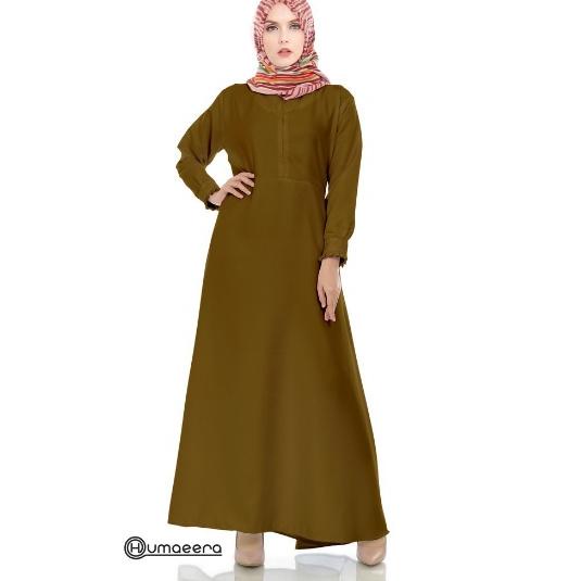 [PRODUK 8S0] Gamis Pemda baju Seragam PNS PDH dinas Balotelli kerja busui syari kancing modern Ori P