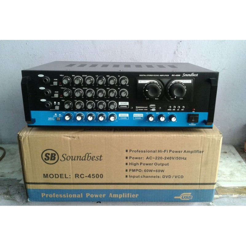 Ampli power SOUNDBEST RC 4500 power ampli