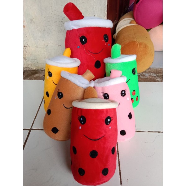 BISA COD Boneka boba beranak 5 warna warni