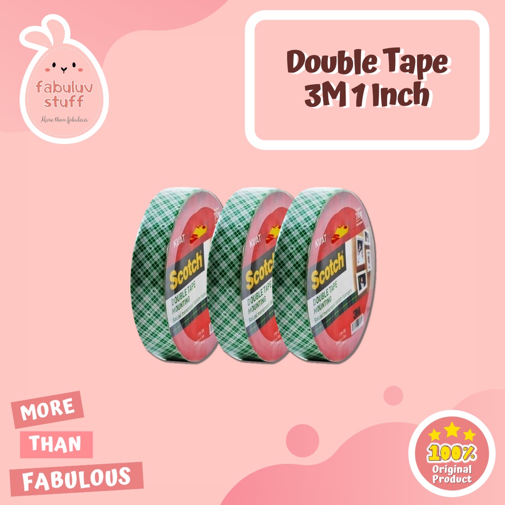 

ATK ~ Double Tape Foam 3M Batik 1 in