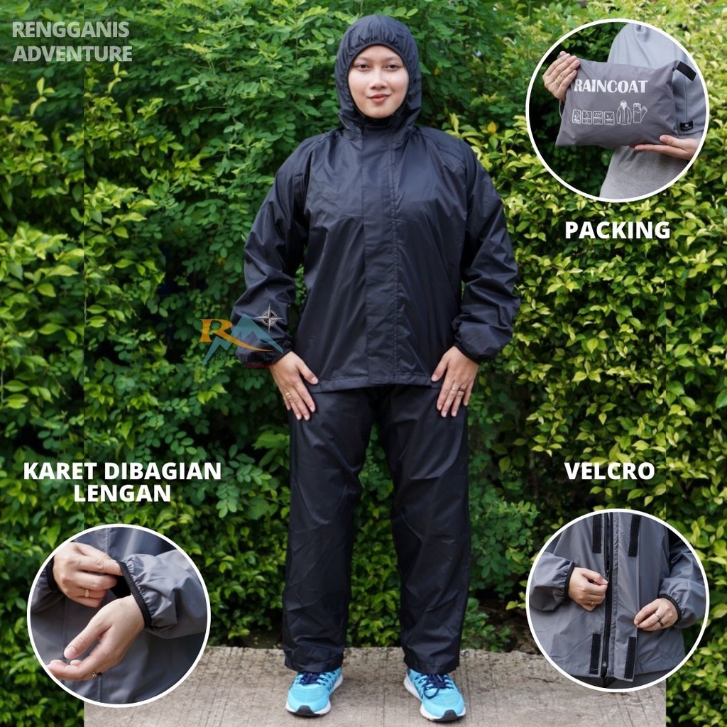 JAS HUJAN RAINCOAT ALL SIZE RAIN COAT CELANA BAJU WATERPROOF