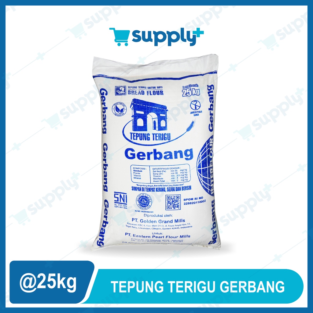 

Tepung Terigu GERBANG BIRU 25 Kg