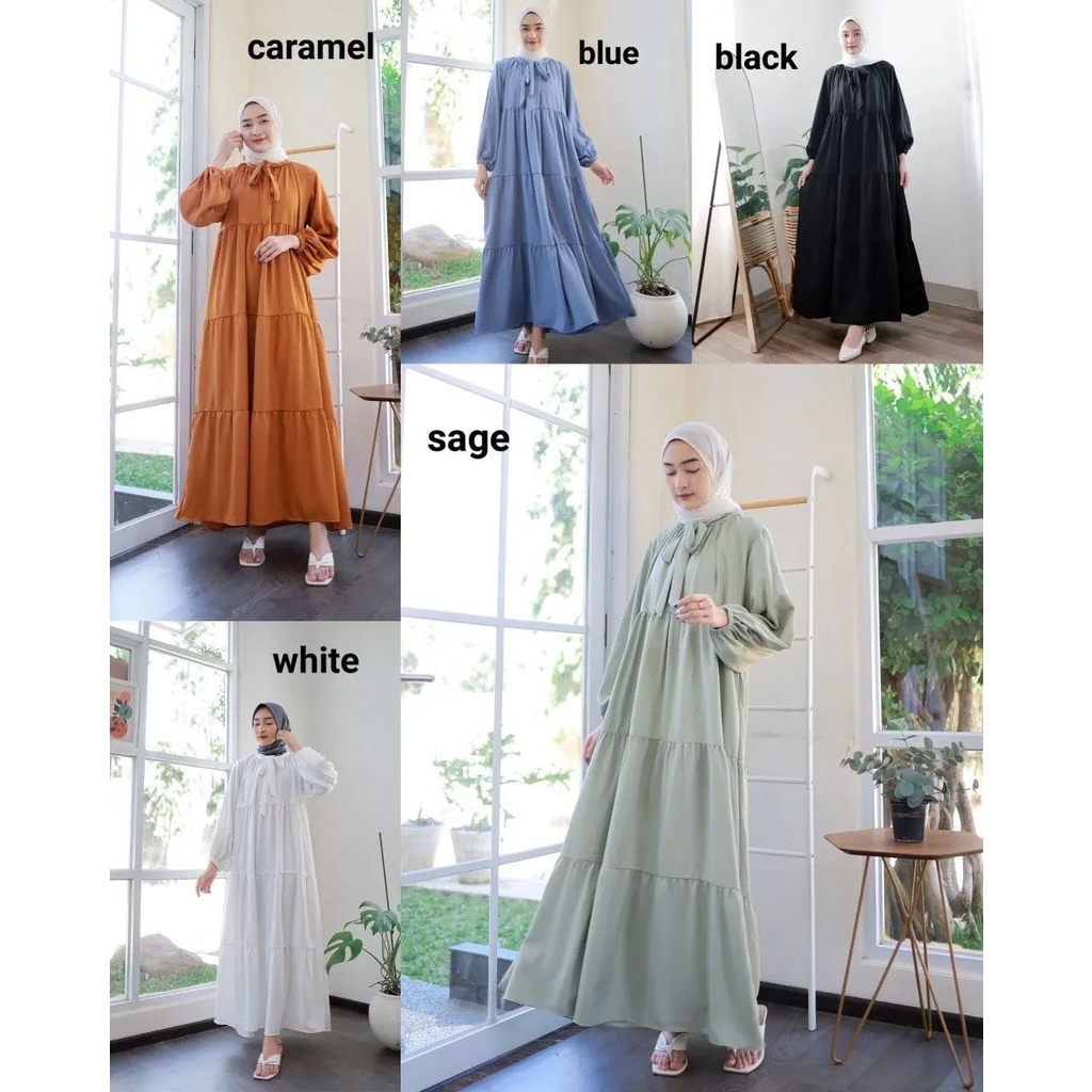 Gamis gamis terbaru Tunik tunik wanita gamis larisa remaja baju gamis wanita terbaru 2022 Kaftan tun