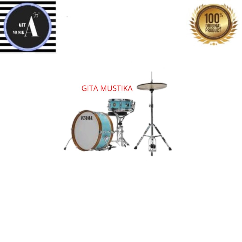 TAMA DRUM Club-JAM MINI SET (LJK28H4+LJKT10F14+CACLJ) PAKET LENGKAP