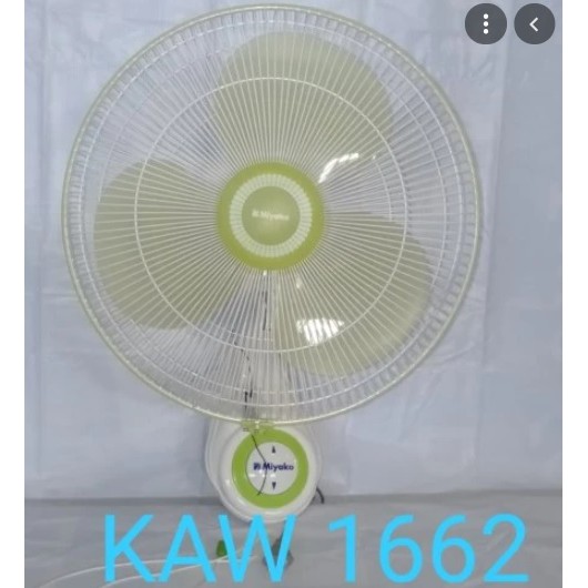 Kipas Dinding Miyako 16 Inch KAW1662-Wall Fan Miyako (PENGIRIMAN KHUSUS OJEK ONLINE)