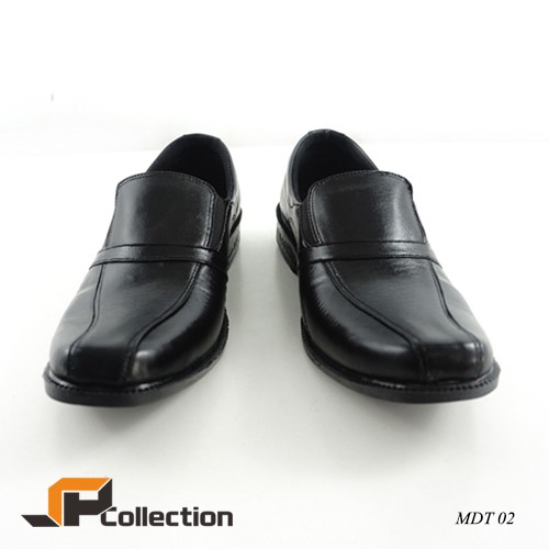 Sepatu Pantofel Pria MDT 02 Hitam Terbaru Untuk Kerja Kantor Dan Acara-2