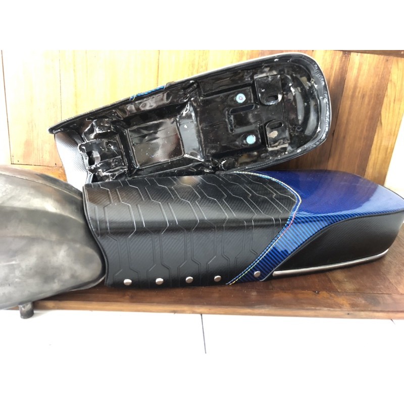 Jok CB Motif Robot XX Carbon Bahan Bagus