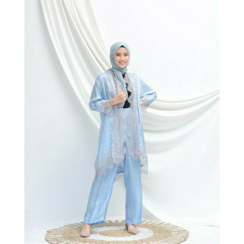 STELAN OUTER NABILA POLOS VISCOS KULOT ( BAHAN VISCOS )