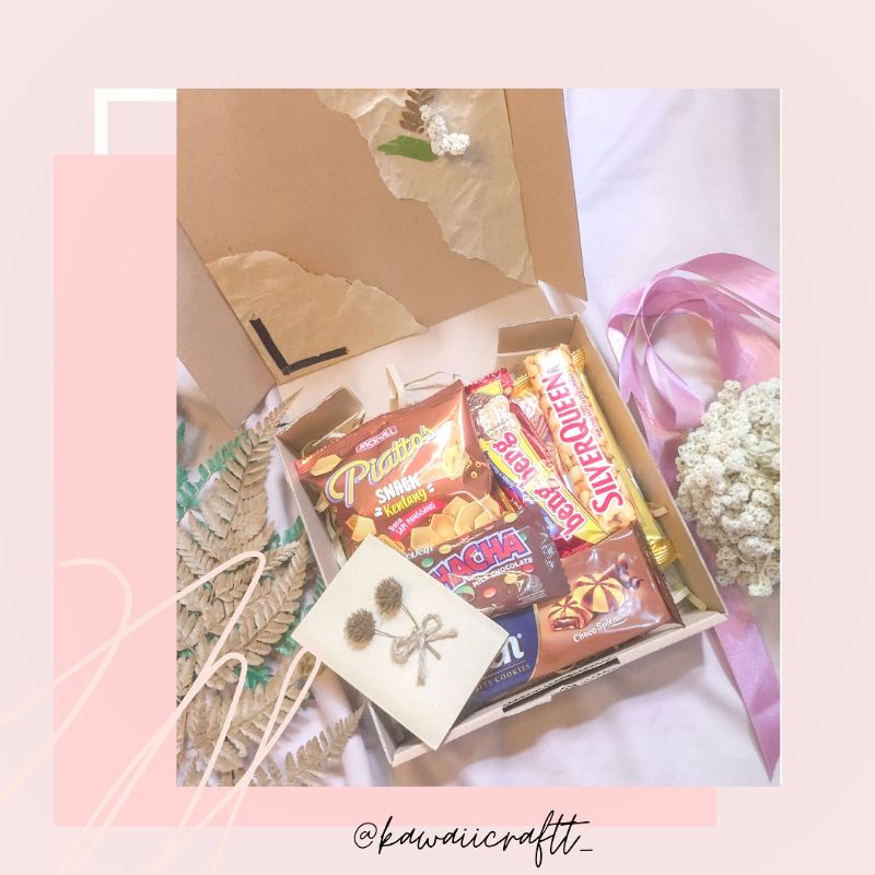 

(BACA DESKRIPSI) GIFT BOX/GIFT BOX WISUDA/HAMPERS WISUDA/HADIAH ULANG/HAMPERS ULTAH