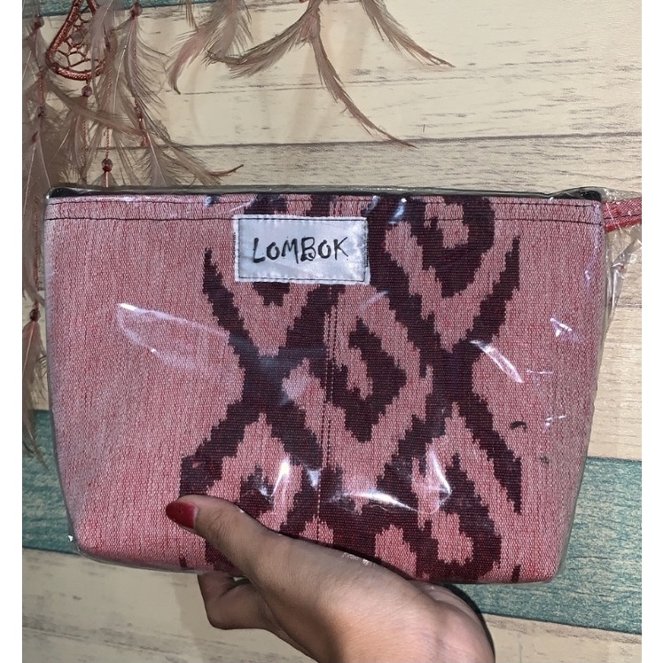 Pouch / Dompet Tenun Lombok Besar