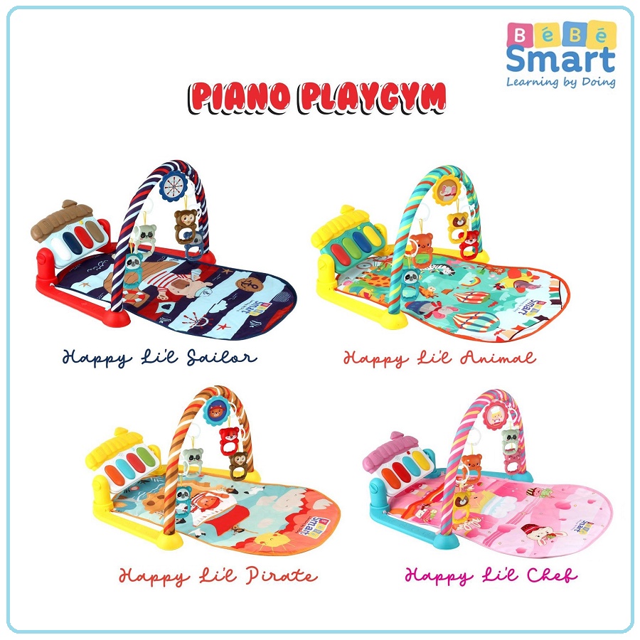 Bebe Smart Piano Playgym | Mainan &amp; Playmat Bayi