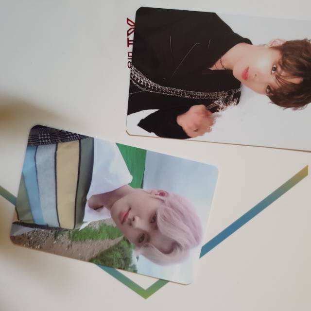 X1 Photocard Wooseok Minhee