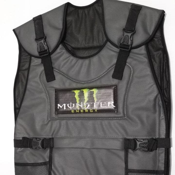 PROMO ABIS!!! Rompi Motor Monster Energy Biker Anti Angin Keren