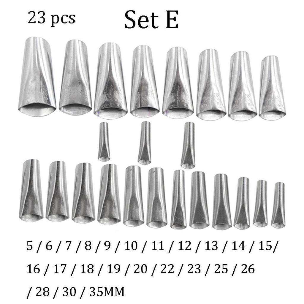 [Elegan] Nozzle Aplikator Mudah Membersihkan Anti Karat Stainless Steel Berkualitas Nat Nozzle Caulking Finisher