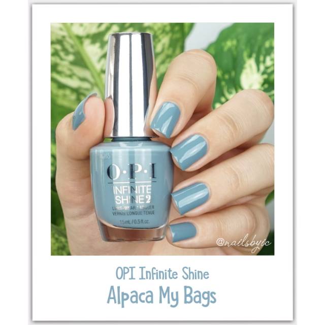 NEW OPI Infinite Shine Alpaca My Bags ( OPI Peru Collection)