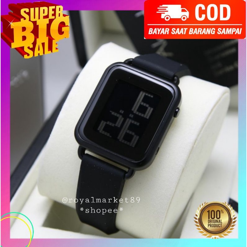 [WARNA LAIN GESER FOTONYA] ORI JAM TANGAN WANITA ALEXANDRE CHRISTIE MURAH RUBBER STRAP ARLOJI WATCH 