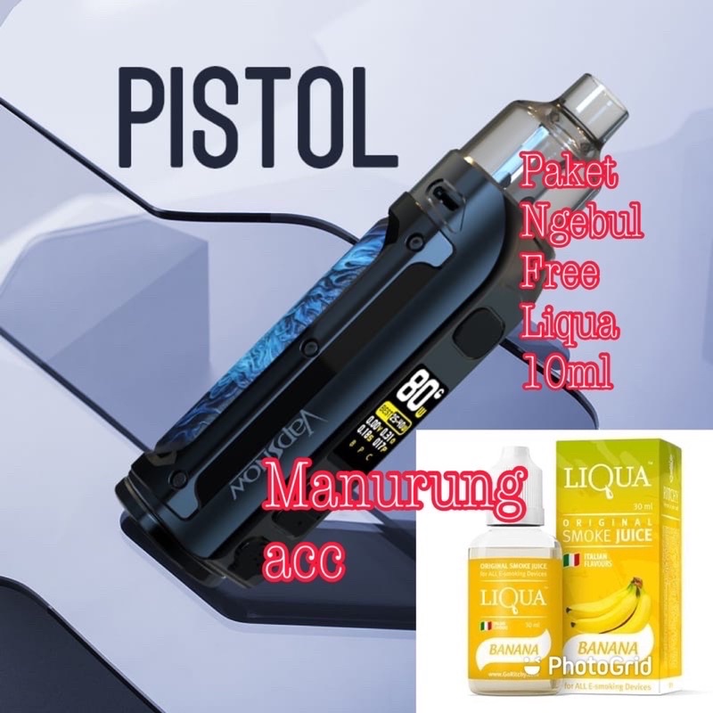 HOBI KOLEKSI PISTOL VASPNOW TERLENGKAP