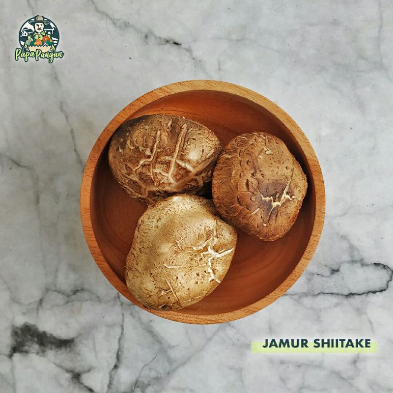 

Jamur Shitake fresh Papapangan - 200 gram